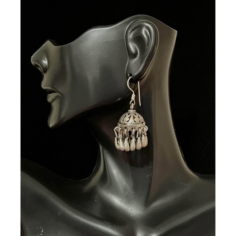 Estate Find Vintage Kashmiri Jhumka Earrings